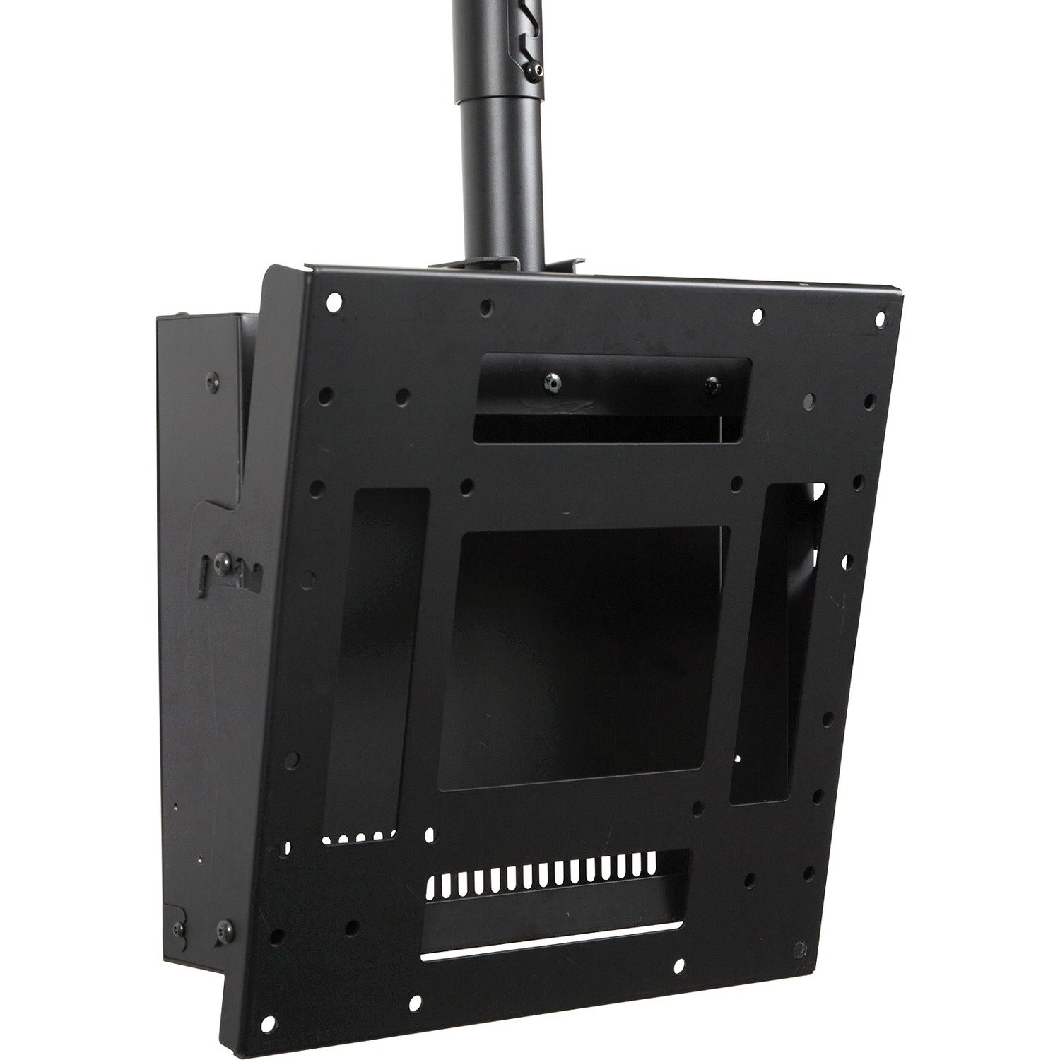 Peerless-AV&reg; Flat/Tilt Universal Ceiling Mount with Media Player Device Storage For 40" to 95" Displays