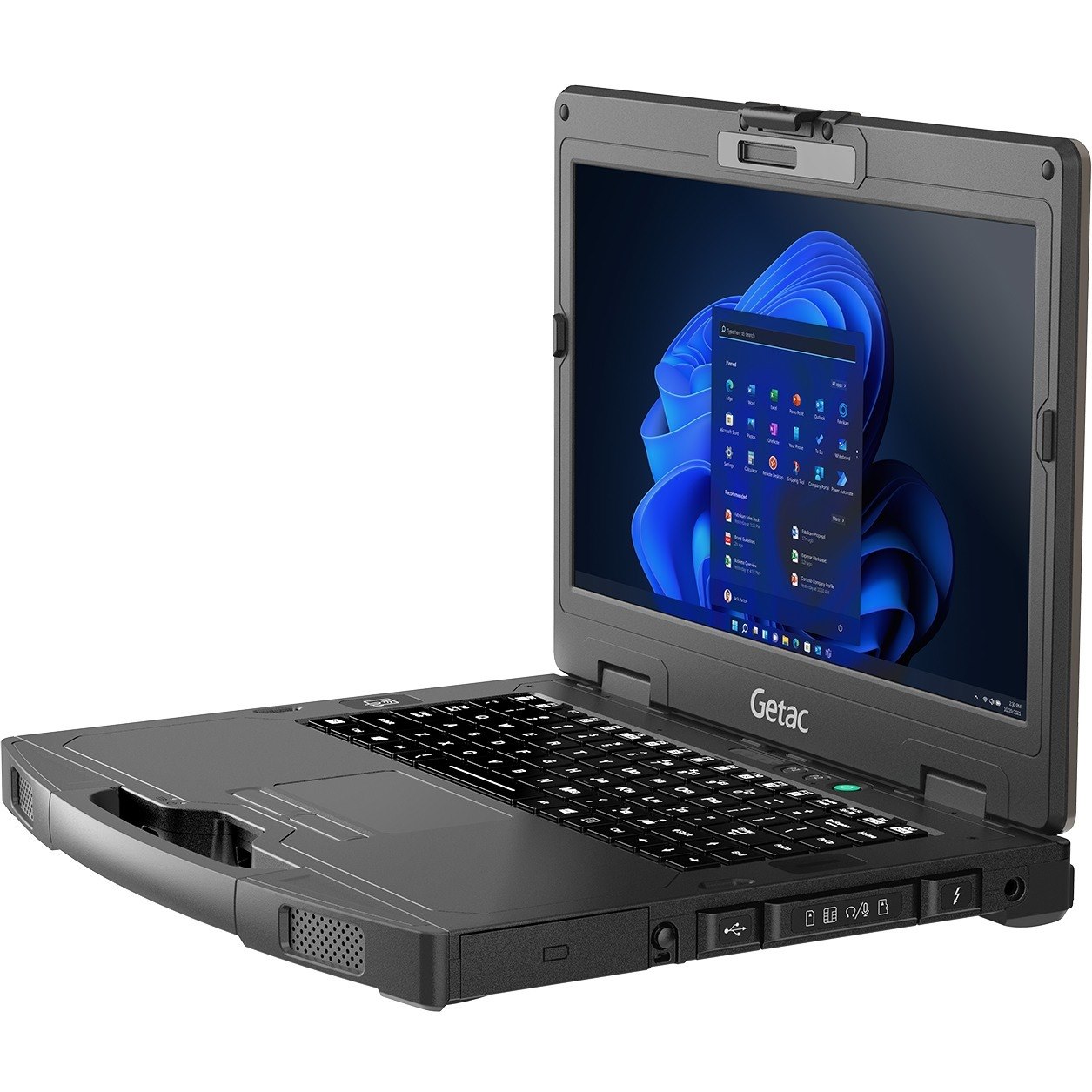 Getac S410 S410 G4 14" Semi-rugged Notebook - Intel Core i5 11th Gen i5-1135G7 - 8 GB - 256 GB SSD - English (US) Keyboard - TAA Compliant