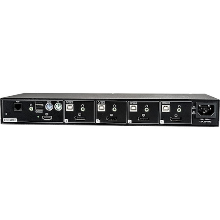 Vertiv Cybex SC840D Secure KVM | Single Head | 4 Port | DP 1.2 | NIAP| 4K UHD