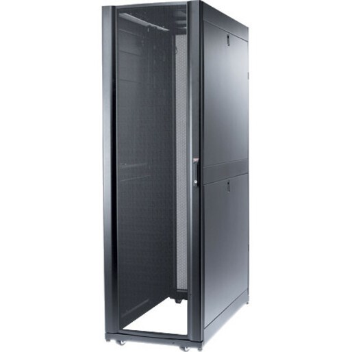 [TAA, BAA_COTS] APC NetShelter SX, Server Rack Enclosure, 42U, Black, 1991H x 600W x 1200D mm