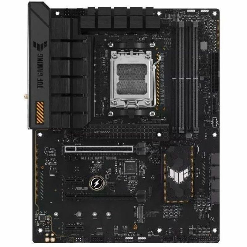 Asus Tuf Gaming A620-Pro Wifi - Motherboard - Atx - Socket Am5 - Amd A620 Chipset - Usb 3.1 Gen 1, Usb-C 3.2 Gen 1 - 2.5 Gigabit Lan, Wi-Fi 6, Bluetooth - Onboard Graphics (Cpu Required) - HD Audio (8