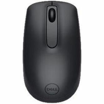 Dell WM118 Small Size Mouse - Radio Frequency - USB Type A - Optical - 3 Button(s) - Black - 1 / Pack