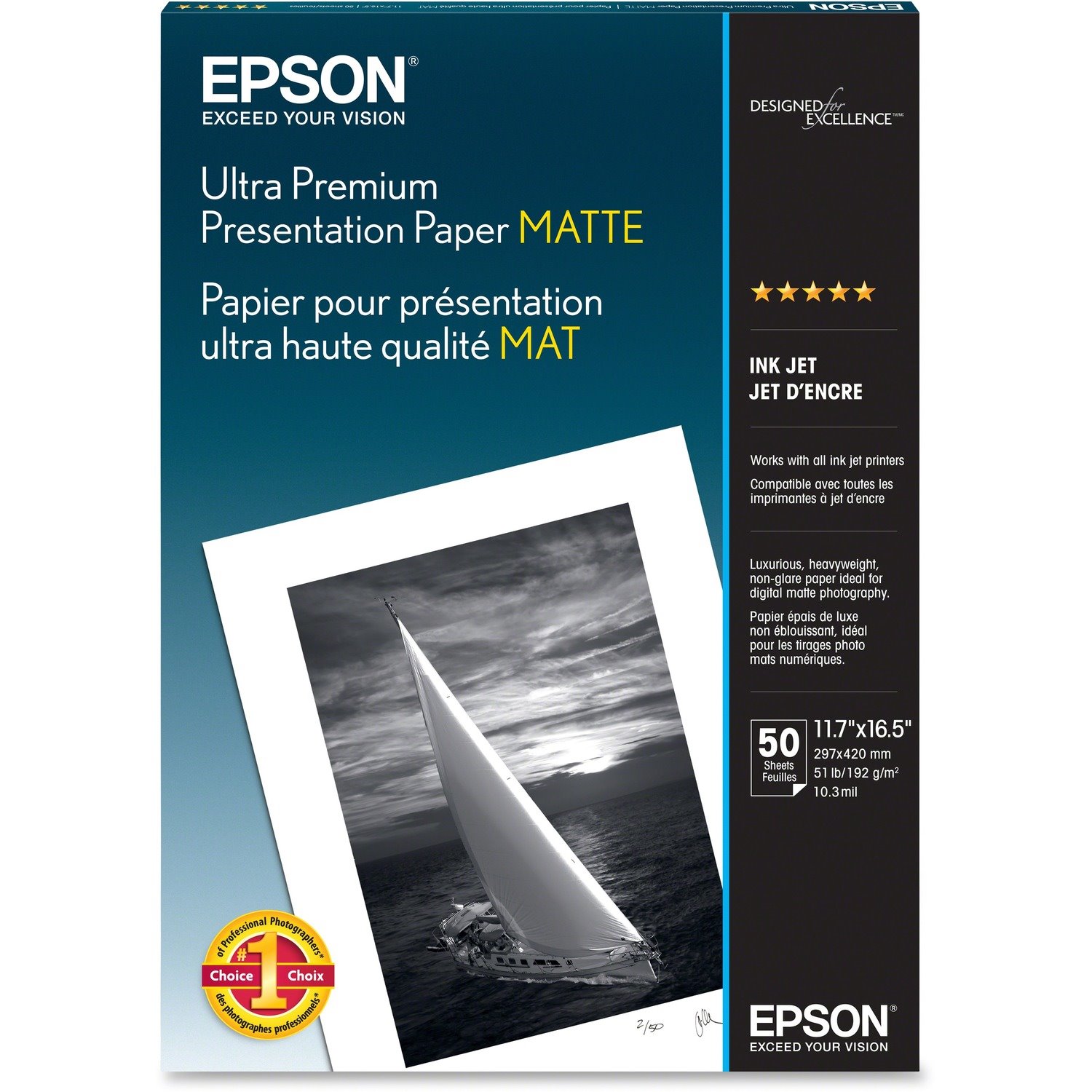 Epson Ultra Premium Matte Presentation Paper