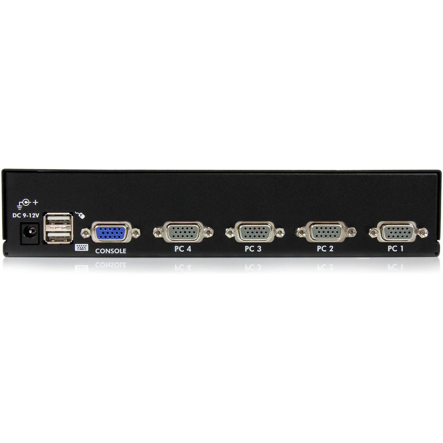 StarTech.com 4 Port 1U Rackmount USB KVM Switch with OSD