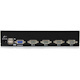 StarTech.com 4 Port 1U Rackmount USB KVM Switch with OSD