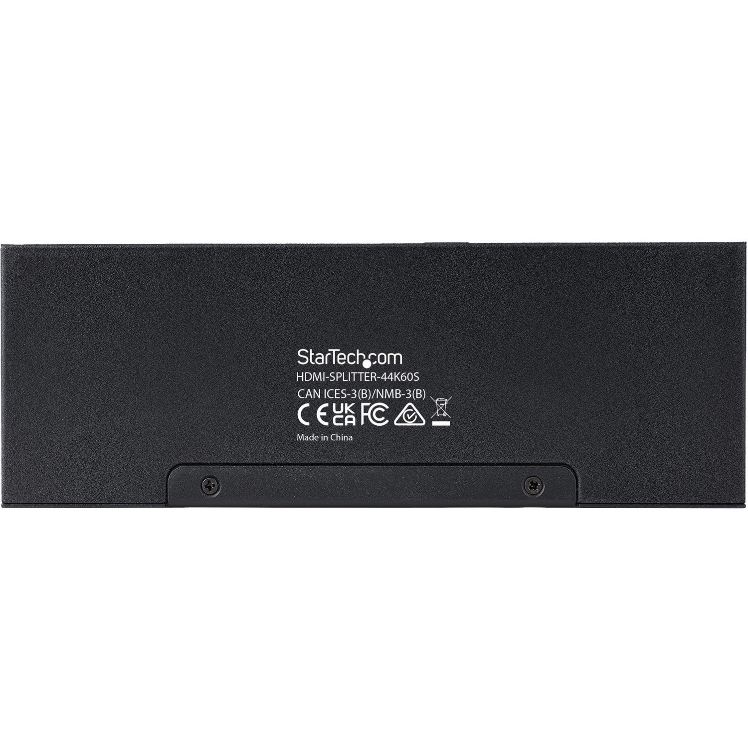 StarTech.com 4-Port HDMI Splitter, 4K 60Hz HDMI 2.0, 1 In 4 Out HDMI Splitter, 4K HDMI Splitter w/Built-in Scaler, 1x4 HDMI Display/Output