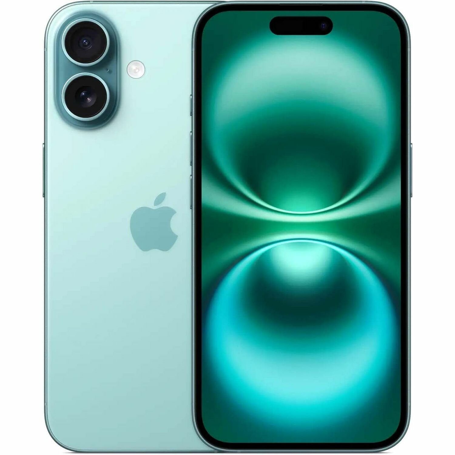 Apple iPhone 16 128 GB Smartphone - 6.1" OLED 2556 x 1179 - A18Hexa-core (6 Core) - iOS 18 - 5G - Teal