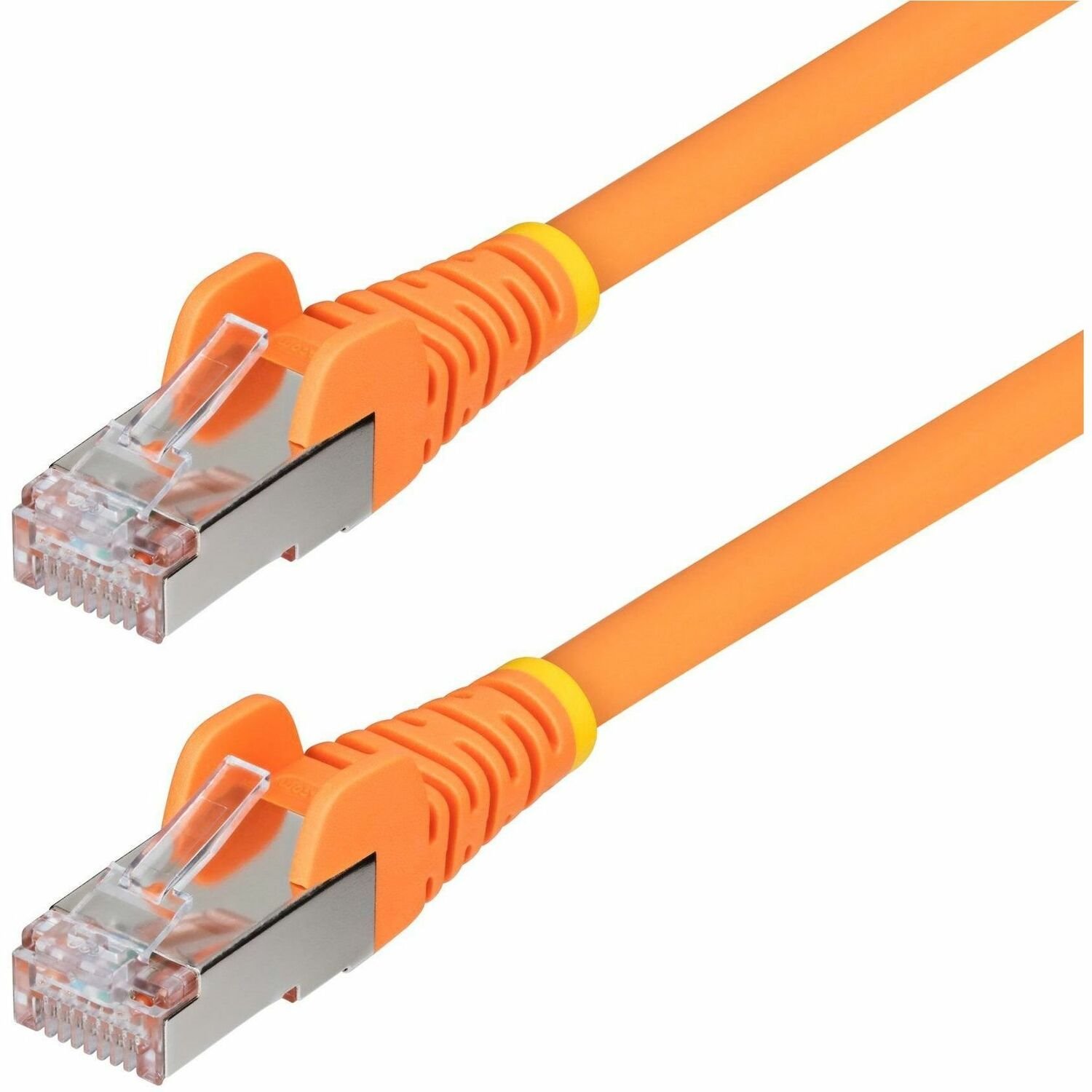 StarTech.com 6ft Orange CAT6a Ethernet Cable, Snagless RJ45, 10G, 100W PoE, S/FTP, LSZH, 27AWG Bare Copper, 500MHz, Shielded Network Cord