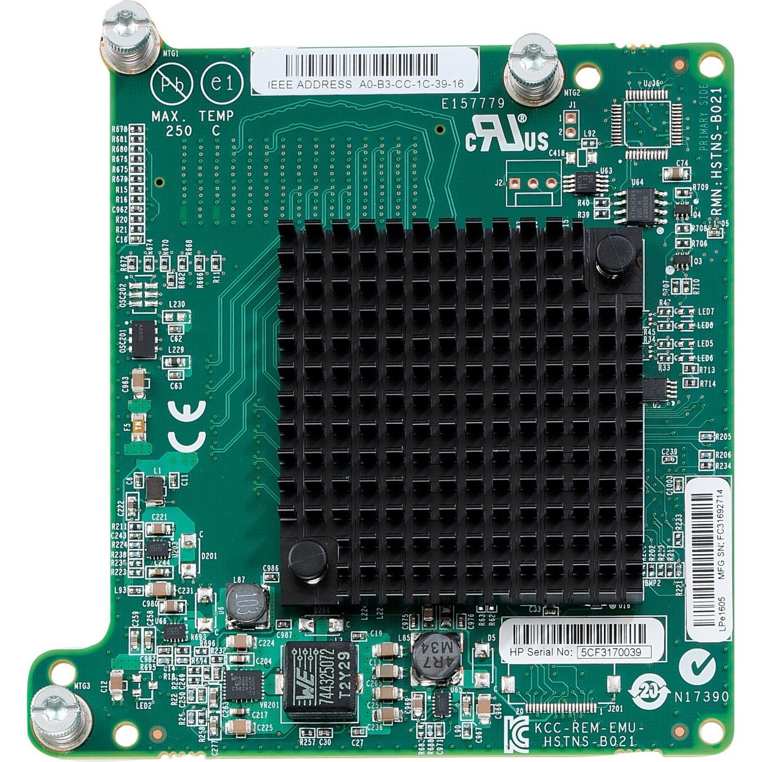 HPE Fibre Channel Host Bus Adapter