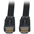 Eaton Tripp Lite Series High-Speed HDMI Flat Cable, Digital Video with Audio, UHD 4K (M/M), Black, 3 ft. (0.91 m)