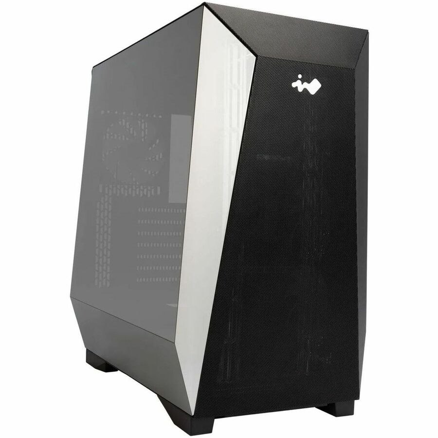 In Win Prism IW-CS-PRISM Gaming Computer Case - ATX Motherboard Supported - Mid-tower - SPCC, Tempered Glass, Glass - Black