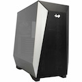 In Win Prism IW-CS-PRISM Gaming Computer Case - ATX Motherboard Supported - Mid-tower - SPCC, Tempered Glass, Glass - Black