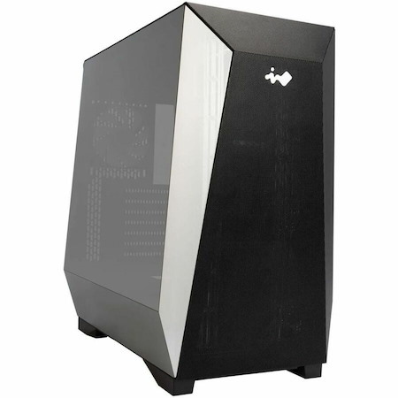 In Win Prism IW-CS-PRISM Gaming Computer Case - ATX Motherboard Supported - Mid-tower - SPCC, Tempered Glass, Glass - Black