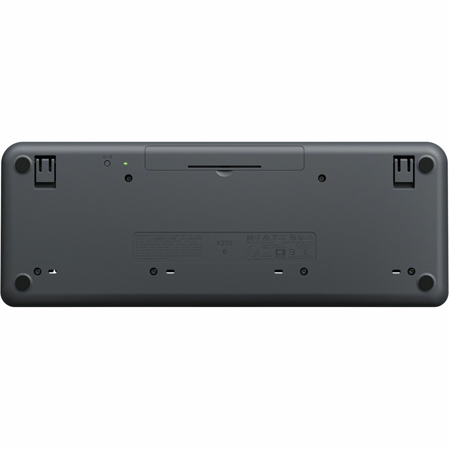 LOGITECH K250 COMPACT BT WIRELESS GRAPHITE KB 1 YR WNTY