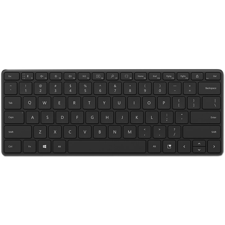 Microsoft Bluetooth Designer Compact Keyboard - Black