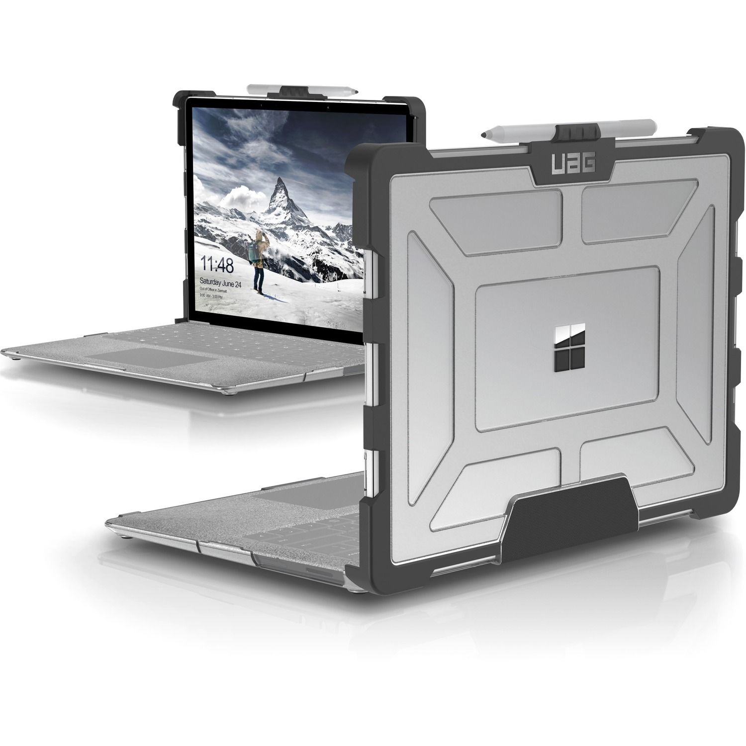 Urban Armor Gear Plasma SFLT-L-IC Case for Notebook - Ice - 1