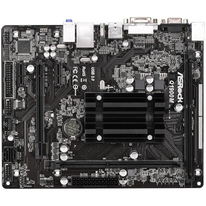 ASRock Q1900M Desktop Motherboard - Intel Chipset - Micro ATX