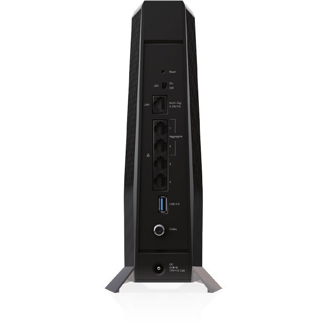 Netgear Nighthawk CAX80 Wi-Fi 6 IEEE 802.11ax Ethernet, Cable Wireless Router