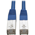 Eaton Tripp Lite Series Cat5e 350 MHz Molded Shielded (STP) Ethernet Cable (RJ45 M/M), PoE, Blue, 15 ft. (4.57 m)