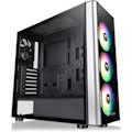 Thermaltake Level 20 MT ARGB Computer Case - Mini ITX, Micro ATX, ATX Motherboard Supported - Mid-tower - SPCC, Tempered Glass - Black
