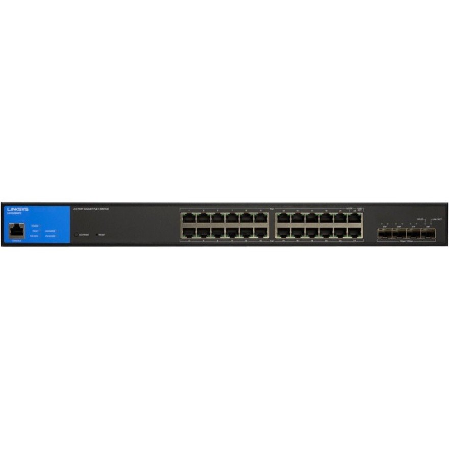 Linksys 24-Port Managed Gigabit PoE+ Switch