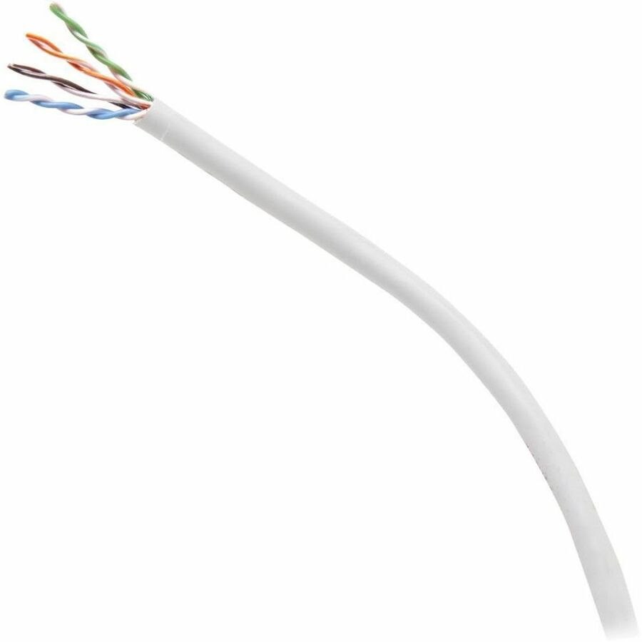 C2G 1000ft (304.8m) TAA-Compliant Cat6 Unshielded (UTP) Ethernet Cable with Solid Conductors-Plenum CMP-Rated - White