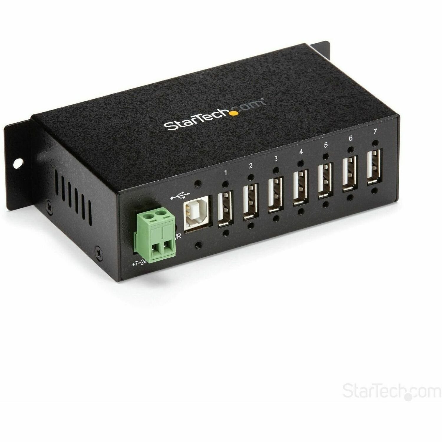 StarTech.com Monteerbare robuuste industriële 7-poort USB-hub