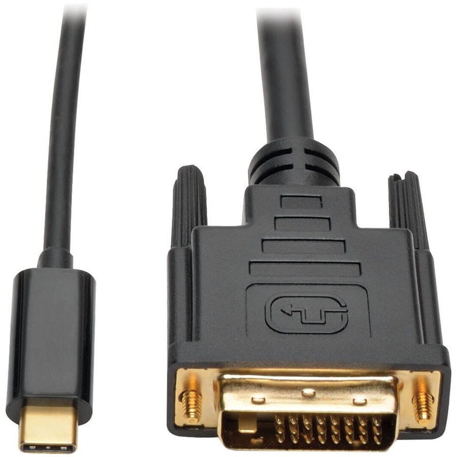 Eaton Tripp Lite Series USB-C to DVI Active Adapter Cable (USB-C to DVI-D Dual Link M/M), 3 ft. (0.9 m)