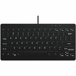 TG3 Electronics TG3 Black 78 Key Low Profile Washable Usb