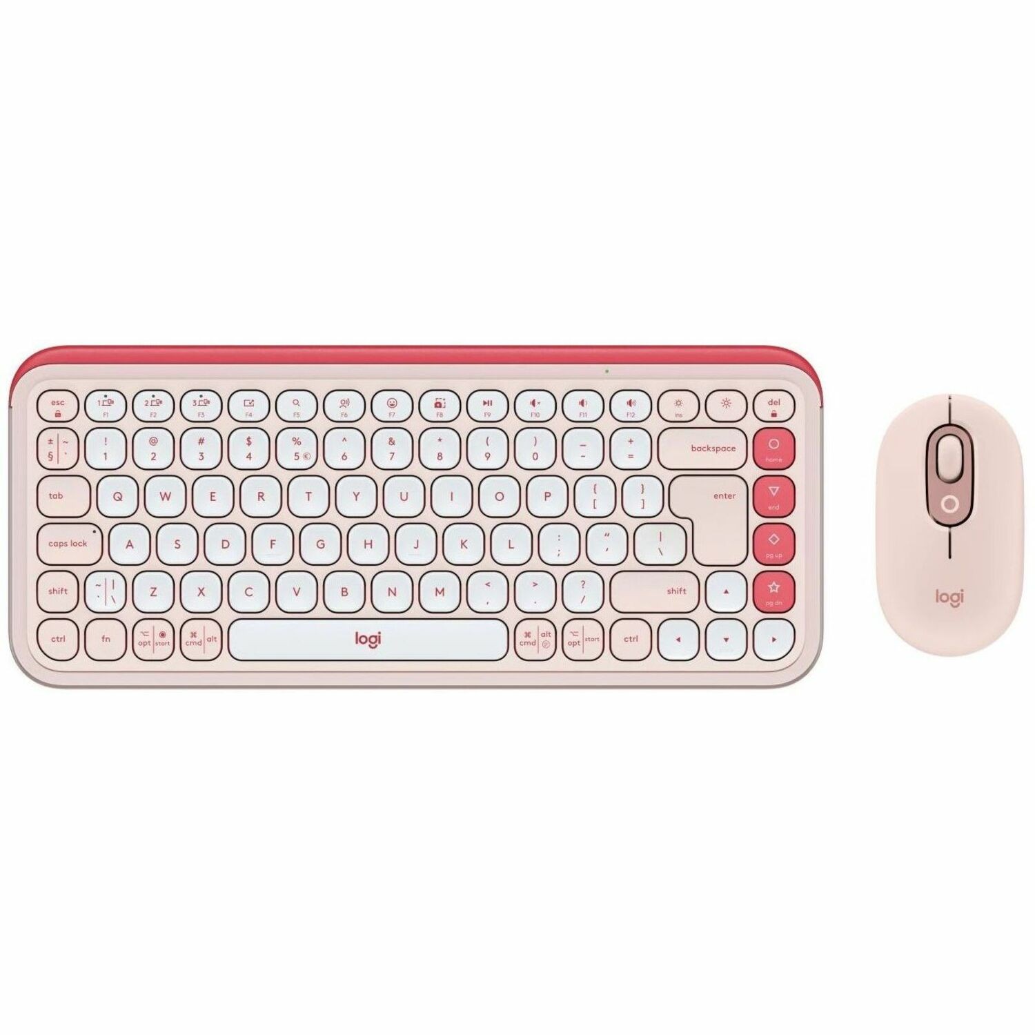 Logitech Pop Icon Combo - Rose (Us)