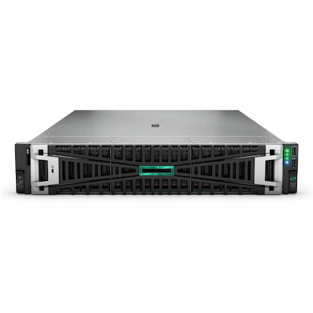 HPE ProLiant DL380 G11 2U Rack Server - 1 x Intel Xeon Gold 6526Y 2.80 GHz - 64 GB RAM - 1.88 TB SSD - (2 x 960GB) SSD Configuration - NVMe, Serial ATA/600, 12Gb/s SAS Controller