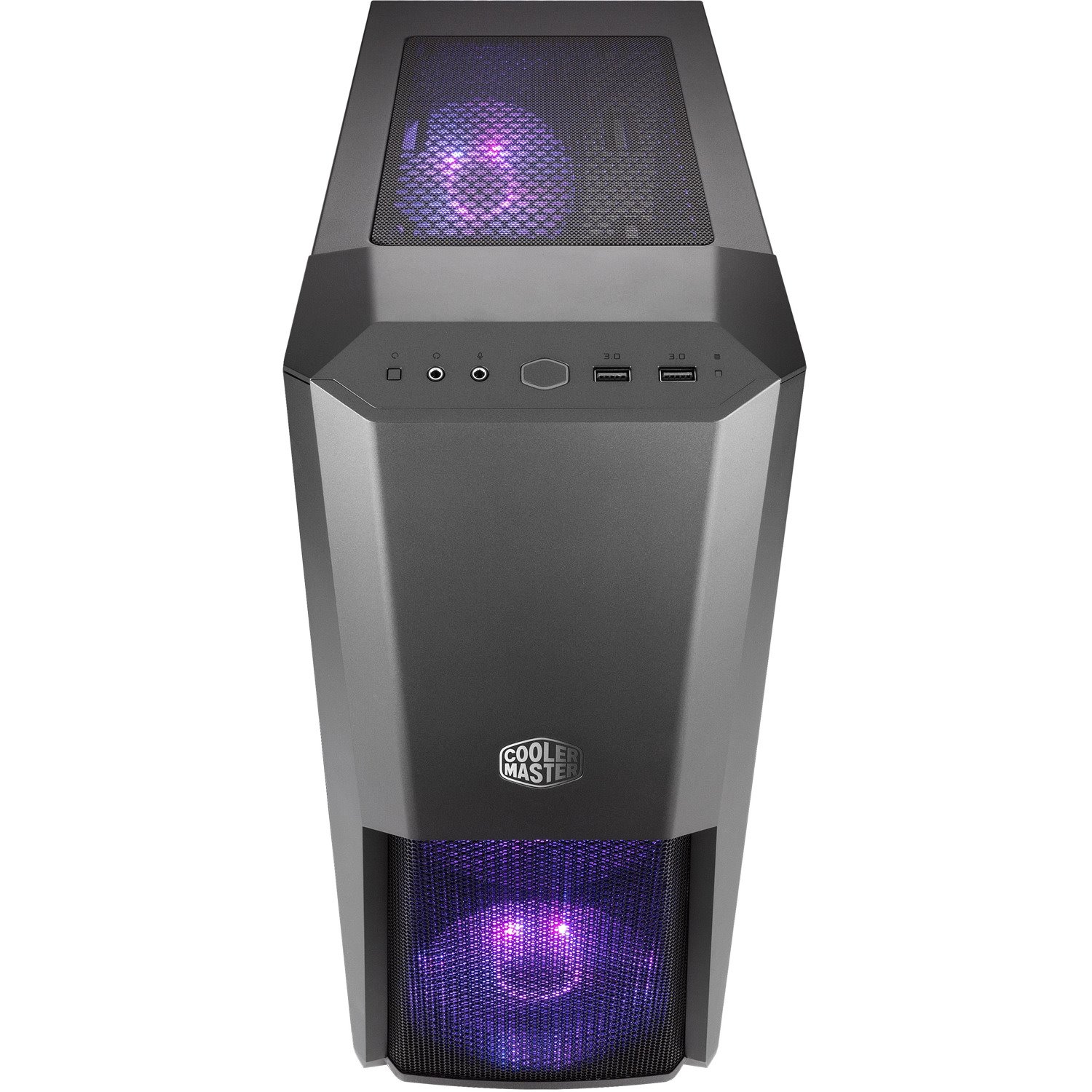 Cooler Master MasterBox MCB-B500D-KGNN-S00 Computer Case - ATX Motherboard Supported - Mid-tower - Steel, Plastic, Tempered Glass - Black