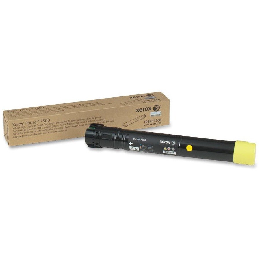 Xerox Original Laser Toner Cartridge - Yellow Pack