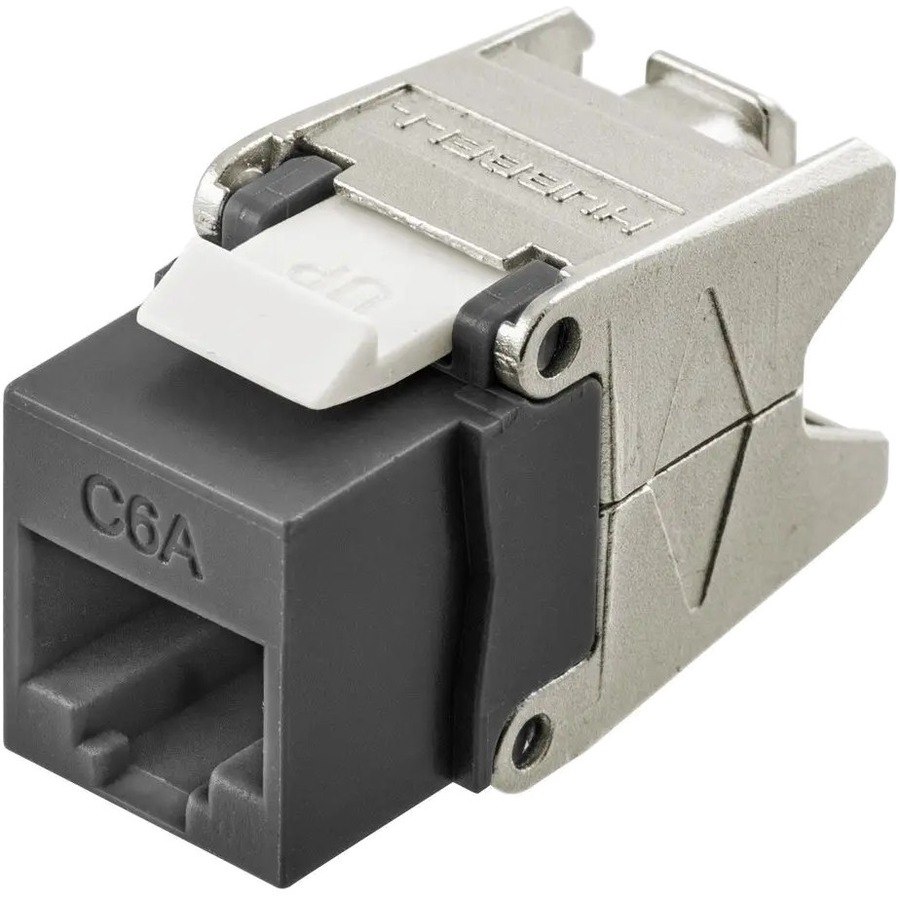 Hubbell Category 6 Jack with Cobra-Lock Termination