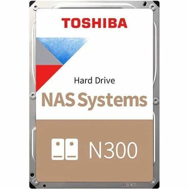 Toshiba N300 HDWG51CXZSTA 12 TB Hard Drive - 3.5" Internal - SATA (SATA/600) - Conventional Magnetic Recording (CMR) Method