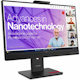 Lenovo ThinkVision T24-4v 24" Class Webcam Full HD LED Monitor - 16:9 - Eclipse Black