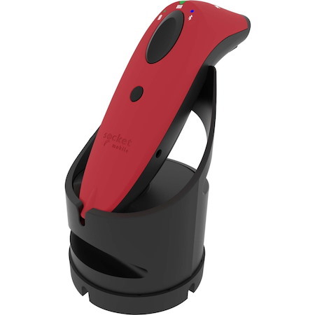 Socket Mobile SocketScan® S740, Universal Barcode Scanner, Red & Black Dock