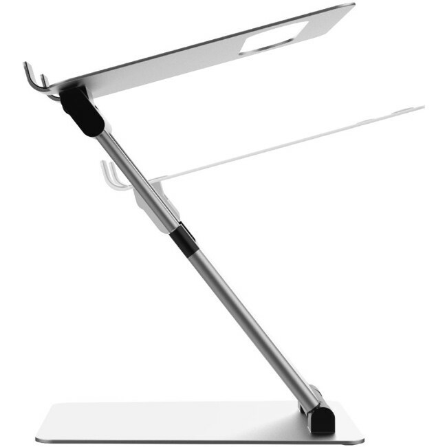 CTA Digital Height Adjustable Folding Desk Mount for Laptops