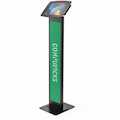 Compulocks iPad 10.2" Space Enclosure Brandable Floor Stand Black