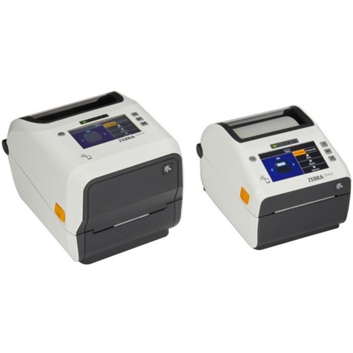 Zebra ZD621-HC Desktop Direct Thermal Printer - Monochrome - Label/Receipt Print - USB - USB Host - Serial - Bluetooth - Near Field Communication (NFC) - US