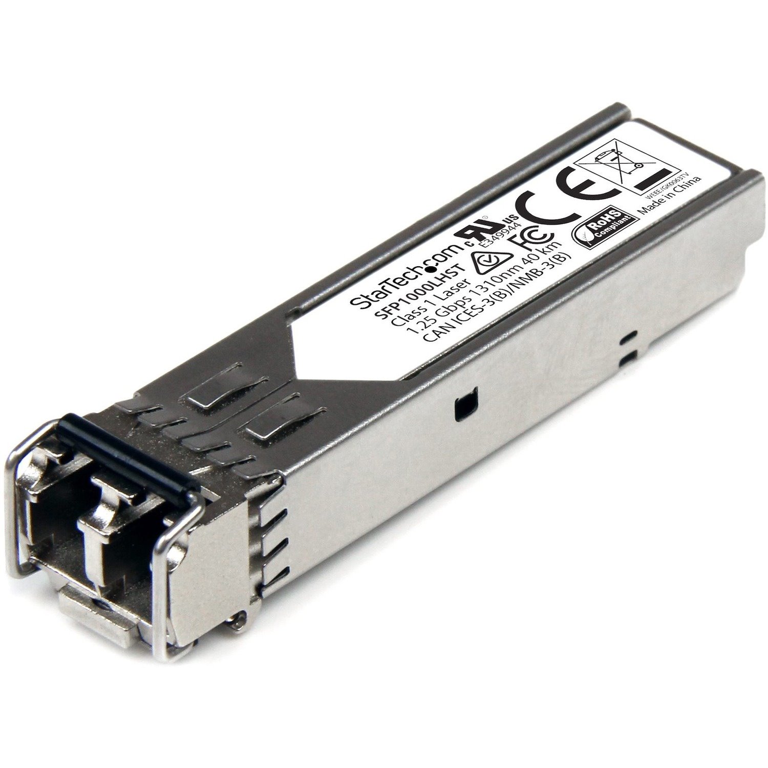 StarTech.com MSA konformes Gigabit Glasfaser SFP Transceiver Modul - 1000BASE-LH - SM LC - 40 Km - 1310nm
