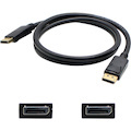 AddOn 5-Pack of 20ft DisplayPort 1.2 Male to DisplayPort 1.2 Male Black Cables For Resolution Up to 3840x2160 (4K UHD)