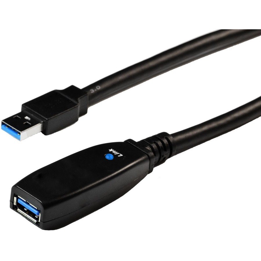 4XEM 5M Active USB 3.0 Extension Cable with LED Signal