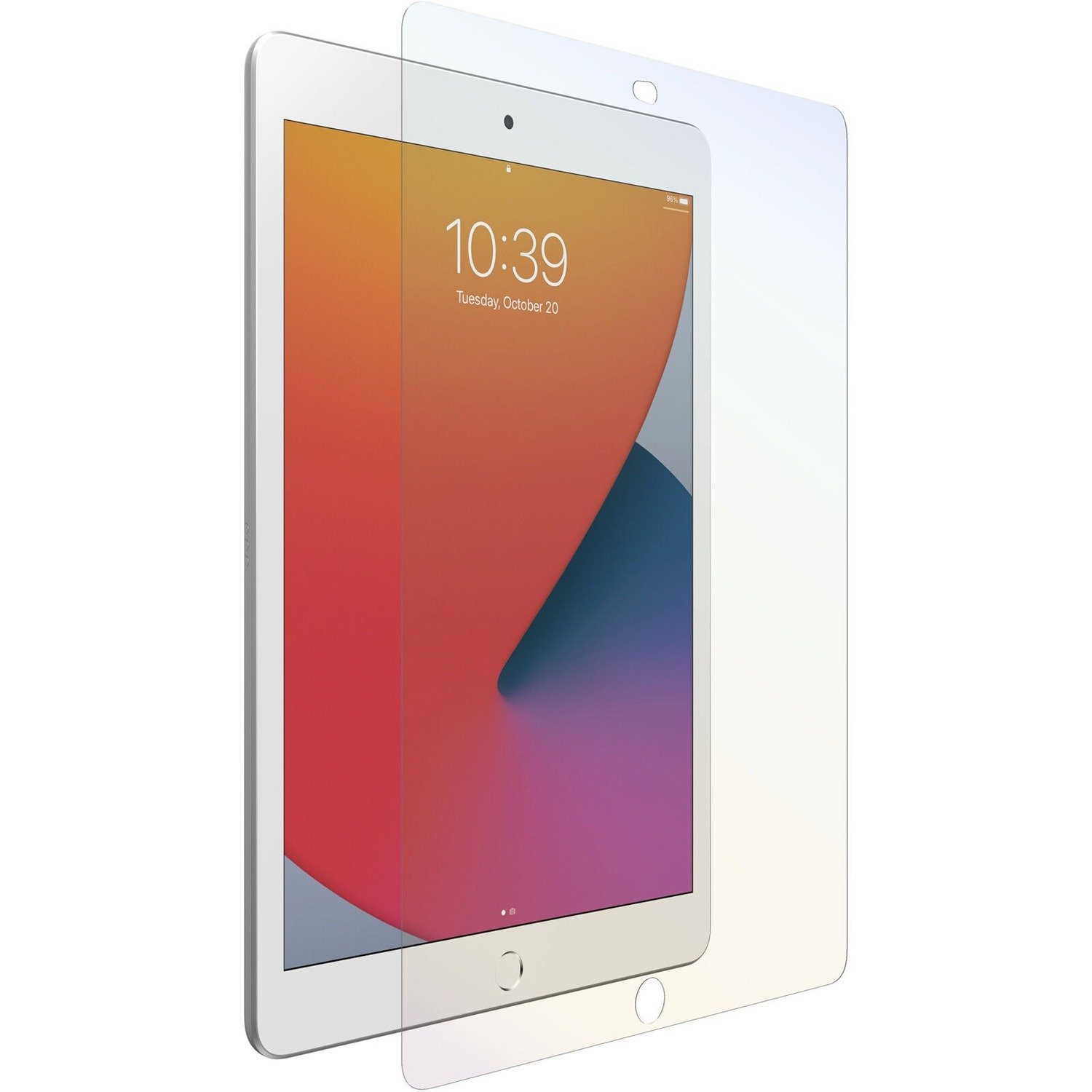 OtterBox iPad (9th, 8th, 7th Gen) Kids Alpha Blue Light Antimicrobial Screen Protector Clear