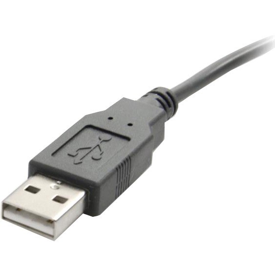 StarTech.com 3ft (91cm) 1-Port USB to Serial Cable, DB9/DB25 RS232 to USB Converter, Prolific, USB to Serial Adapter