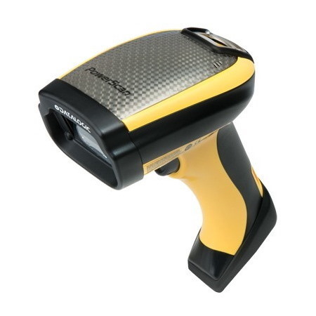 Datalogic PowerScan D9531 Handheld Barcode Scanner Kit - Cable Connectivity - Black, Yellow