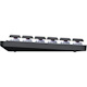 Logitech Master Keyboard - Wireless Connectivity - USB Interface - RGB LED - Graphite