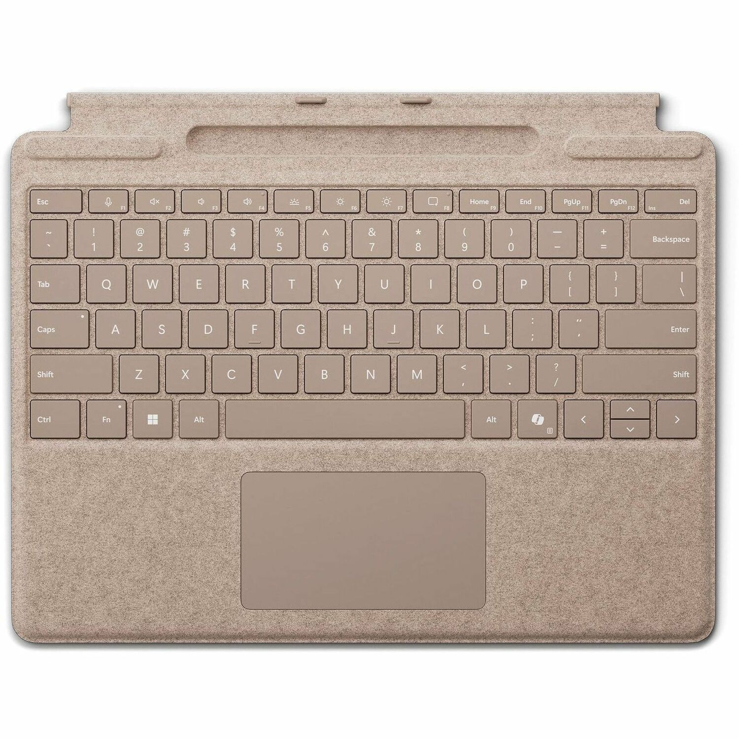 Microsoft Type Cover Toetsenbord/hoes voor 33 cm (13") Surface Pro 9, Surface Pro 8, Surface Pro Tablet-pc - Dune