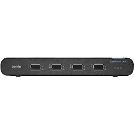 Belkin Universal 2nd Gen Secure KVM Switch, 4-Port Single Head w/ CAC