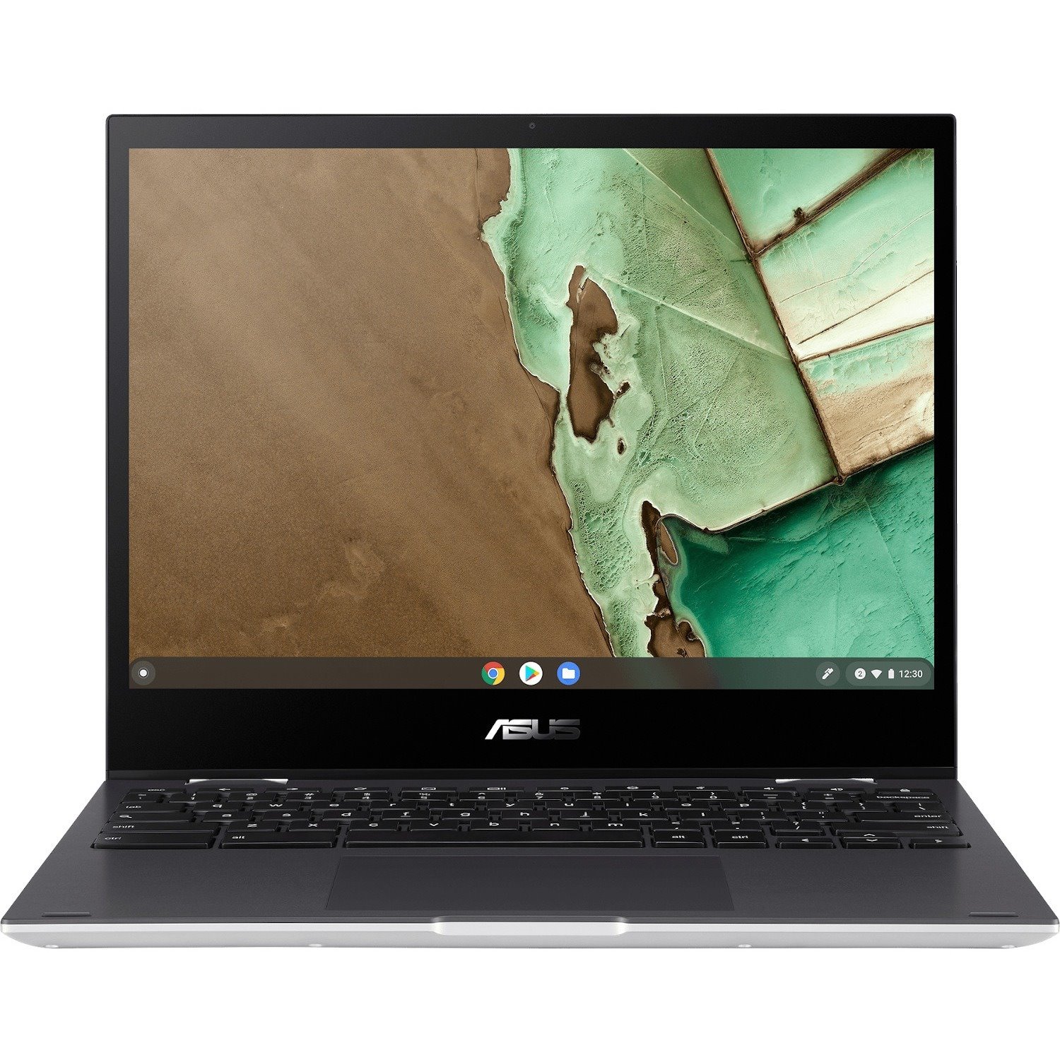 Asus Chromebook Flip CM3 CM3200FVA-DS42T 12" Touchscreen Convertible 2 in 1 Chromebook - ARM Cortex A73 + Cortex A53 - 4 GB - 32 GB Flash Memory - Elegant Silver